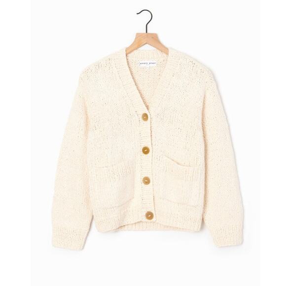 Apiece Apart Somos Cotton Cardigan Size Small - Picture 1 of 6